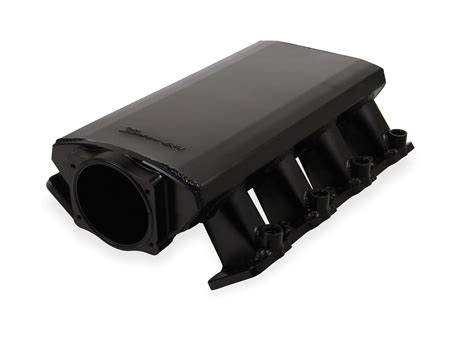 holley sniper efi low-profile sheet metal fabricated intake manifold 820102-1|holley sniper intake runner.